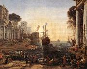 Claude Lorrain Ulysses Returns Chryseis to her Father vgh Spain oil painting reproduction
